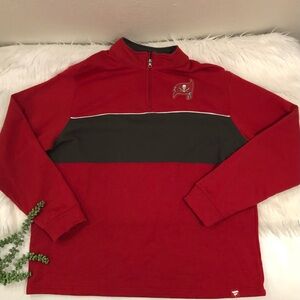 Fanatics Tampa Bay Buccaneers Quarter-zip Sweater | Size 2XL